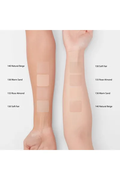  تصویر 1 : کرم پودر دوکاره 140 Natural Beige بژ طبیعی با پوشش یکدست و طبیعی لایکد LYKD 