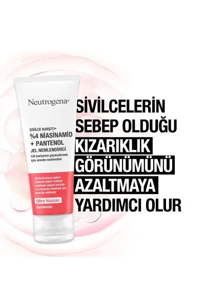  تصویر 7 : ژل کرم مرطوب کننده ضد جوش و آکنه جدید نوتروژینا Neutrogena 