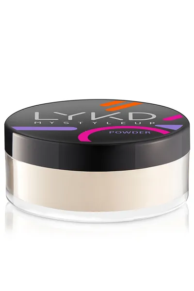  تصویر 1 : پودر فیکس Loose Powder 110 Neutral Ivory عاجی خنثی با جلوه مات و طبیعی لایکد LYKD 