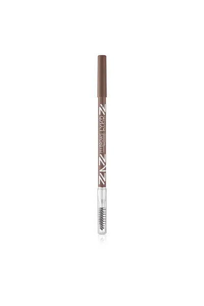  تصویر 3 : مداد پودری ابرو Powder Eyebrow Pencil 171 Rich Brown قهوه‌ای تیره با طراحی دقیق لایکد LYKD 