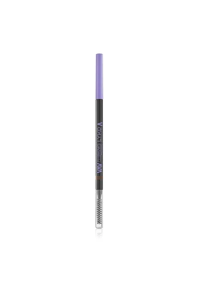  تصویر 3 : مداد ابرو میکرو Micro Eyebrow Pencil 160 Chocolate Brown قهوه‌ای شکلاتی دقیق لایکد LYKD 