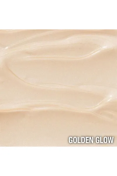  تصویر 3 : هایلایتر قطره‌ای Dewy Face Drops Golden Glow طلایی درخشان با جلوه شبنم‌گون دبالم The balm 