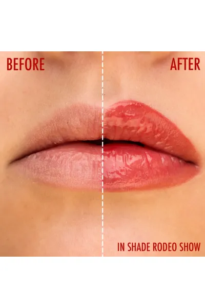  تصویر 3 : برق لب حجم‌دهنده Instant Plump Your Pucker Howdy Honey عسلی نود براق دبالم The balm 