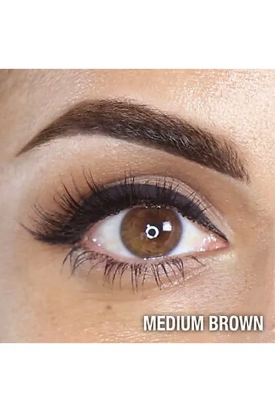  تصویر 2 : ژل ابرو It's A Brow Time Brow Gel Medium Brown قهوه‌ای متوسط با حالت‌دهی طبیعی دبالم The balm 