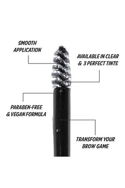  تصویر 4 : ژل ابرو It's A Brow Time Brow Gel Medium Brown قهوه‌ای متوسط با حالت‌دهی طبیعی دبالم The balm 