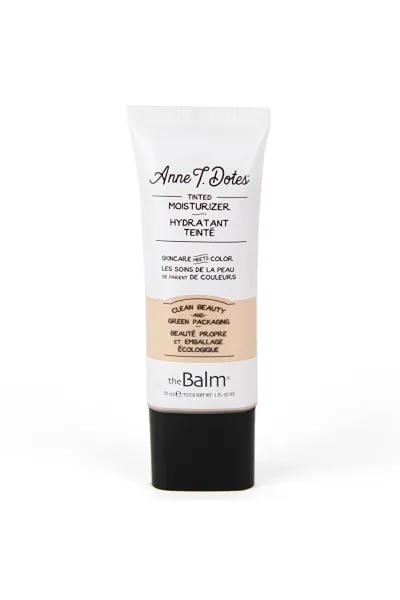  تصویر 1 : کرم پودر مرطوب‌کننده Anne T Dotes Lighter روشن با جلوه طبیعی دبالم The balm 