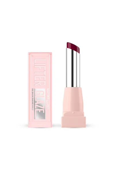  تصویر 1 : بالم لب رنگی 08 Acai Glaze بنفش توتی با شی باتر و هیالورونیک اسید میبلین نیویورک Maybelline New York 