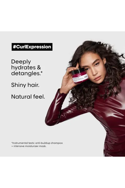  تصویر 1 : ماسک مو پروفشنال آبرسان عمیق برای موهای فر و مجعد لورال پاریس L'Oreal Paris 