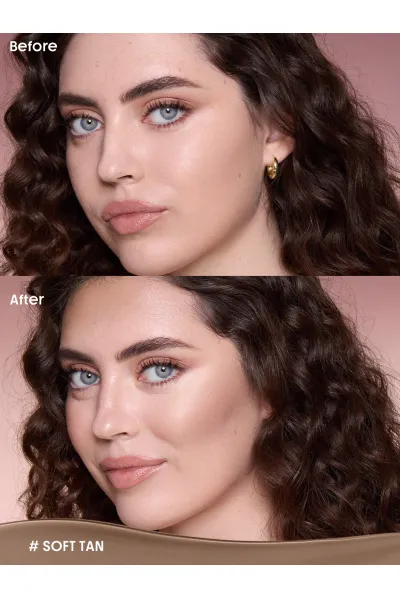  تصویر 11 : استیک کانتور و برنزر کره‌ای Buttery Buff در رنگ Soft Tan برنزه ملایم شیگلم Sheglam 