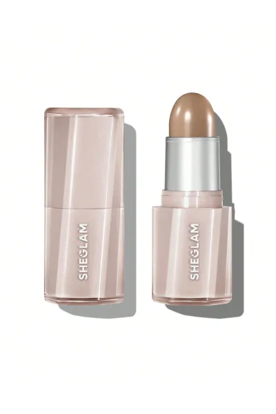  تصویر 10 : استیک کانتور و برنزر کره‌ای Buttery Buff در رنگ Stone قهوه‌ای سنگی شیگلم Sheglam 