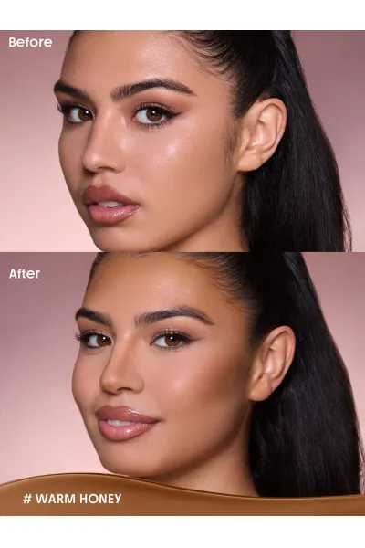  تصویر 11 : استیک کانتور و برنزر کره‌ای Buttery Buff در رنگ Warm Honey عسلی گرم شیگلم Sheglam 