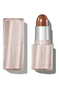استیک-کانتور-و-برنزر-کره‌ای-Buttery-Buff-در-رنگ-Camel-Suede-قهوه‌ای-شتری-شیگلم-Sheglam