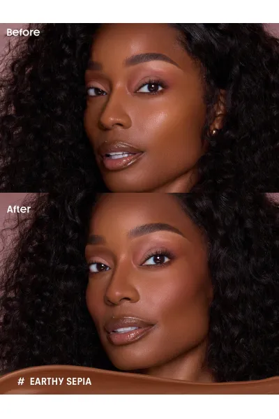  تصویر 11 : استیک کانتور و برنزر کره‌ای Buttery Buff در رنگ Earthy Sepia قهوه‌ای سپیا شیگلم Sheglam 