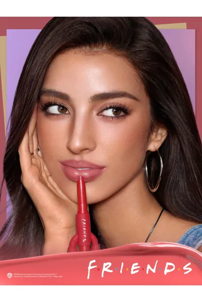  تصویر 5 : مداد لب و رژلب دو سر My Lobster در رنگ Phoebe+Mike صورتی رز گرم شیگلم Sheglam 