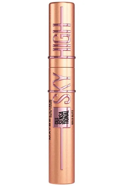  تصویر 1 : ریمل بلندکننده و حجم‌دهنده مژه Rose Gold Glitz  رنگ رزگلد میبلین نیویورک Maybelline New York 