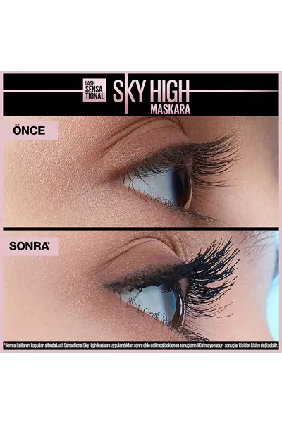  تصویر 2 : ریمل ضد آب حجم‌دهنده و بلندکننده مژه Extra Black مشکی اکسترا میبلین نیویورک Maybelline New York 
