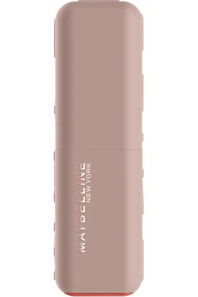  تصویر 1 : رژ لب مات Maybe It's هلویی با اثر سرم هیالورونیک اسید و روغن مغذی میبلین نیویورک Maybelline New York 