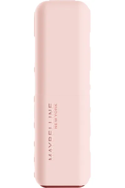  تصویر 1 : رژ لب ساتن Make It Work آجری با اثر سرم هیالورونیک اسید و روغن مغذی میبلین نیویورک Maybelline New York 