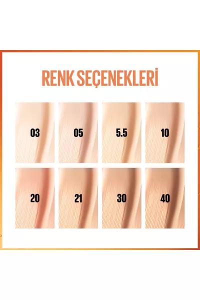  تصویر 5 : کرم پودر مایع اسکین تینت سوپر استی شماره 05 Pink صورتی با پوشش بالا میبلین نیویورک Maybelline New York 