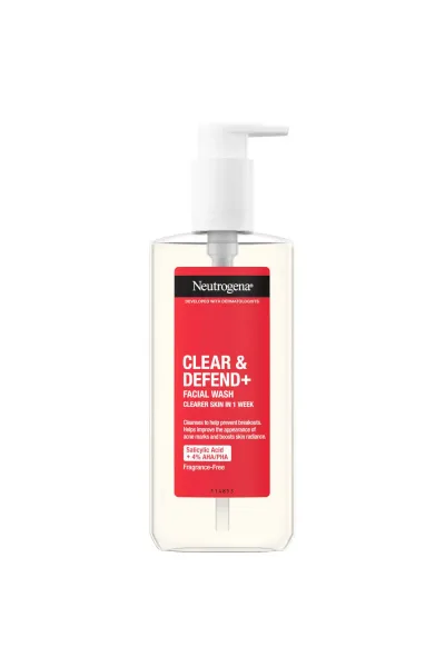 خرید و قیمت ژل شوینده برطرف کننده جوش و آکنه پلاس جدید Neutrogena  نوتروژینا اصل