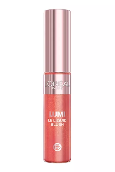 خرید و قیمت رژگونه مایع 625 Glowy Gold Pink، صورتی براق با جلوه طبیعی L'Oreal Paris لورال پاریس اصل