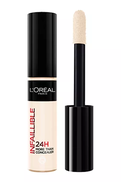 خرید و قیمت کانسیلر ۲۴ ساعته با پوشانندگی یکدست کل صورت، رنگ 322 Ivory عاجی L'Oreal Paris لورال پاریس اصل