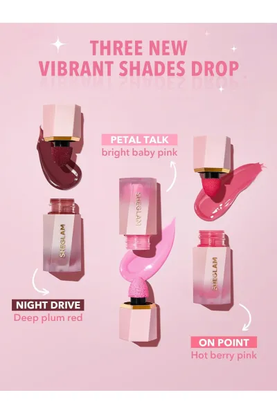  تصویر 3 : رژگونه رنگ پتال تالک Petal Talk شیگلم Sheglam 