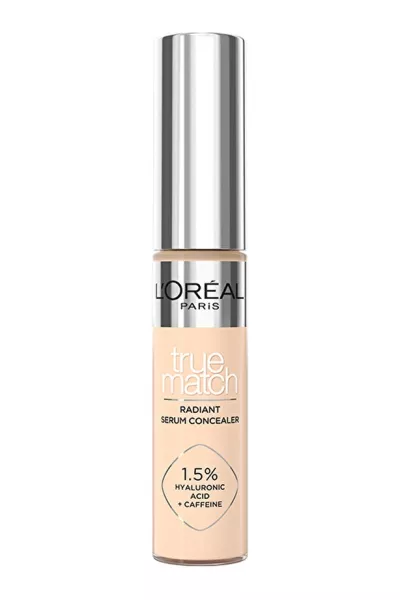 خرید و قیمت کانسیلر سرمی روشن‌کننده با پوشش طبیعی رنگ 3R قهوه‌ای روشن L'Oreal Paris لورال پاریس اصل