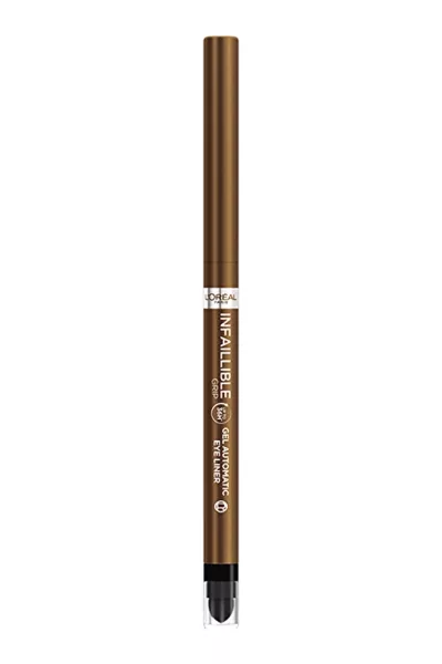 خرید و قیمت مداد چشم ژلی اتوماتیک 12 Bronzed Espresso، قهوه‌ای برنزی ماندگار L'Oreal Paris لورال پاریس اصل