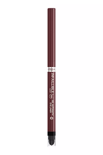خرید و قیمت مداد چشم ژلی اتوماتیک 13 Velvet Bordeaux قهوه‌ای و ماندگار L'Oreal Paris لورال پاریس اصل