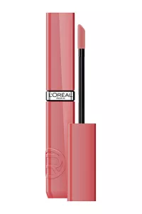 رژ-لب-مایع-براق-با-ماندگاری-طولانی-600-Le-Nu-Rose-صورتی-لورال-پاریس-L'Oreal-Paris