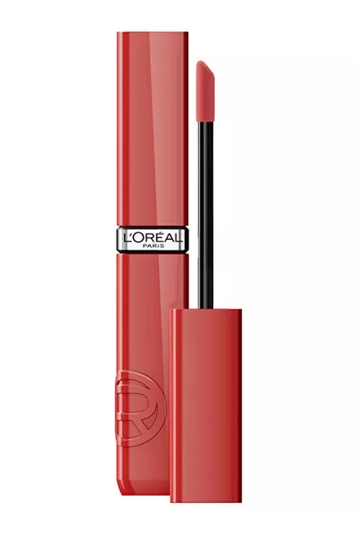 خرید و قیمت رژ لب مایع براق و بادوام 635 Worth It Medium صورتی جذاب L'Oreal Paris لورال پاریس اصل