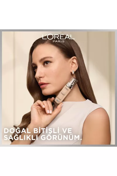 تصویر 6 : کرم پودر مراقبتی با پوشش طبیعی 0.5N Neutral رنگ روشن با تناژ خنثی لورال پاریس L'Oreal Paris 
