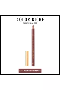 مداد-لب-570-Worth-It-Intense-قهوه‌ای-برای-فرم‌دهی-و-ماندگاری-رنگ-لب-لورال-پاریس-L'Oreal-Paris