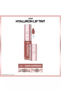 تینت-لب-هیالورونیک-485-Nude-Espresso-قهوه‌ای-طبیعی-و-ماندگار-لورال-پاریس-L'Oreal-Paris