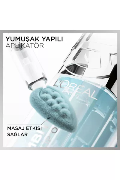  تصویر 6 : لیپ اویل حجم‌دهنده هیالورونیک 113 Icy Blue آبی با تغییر pH لورال پاریس L'Oreal Paris 