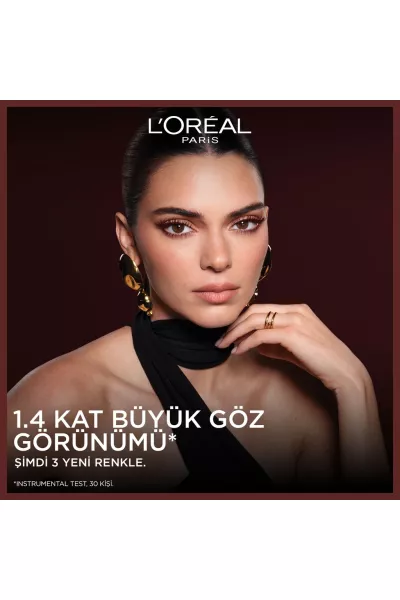  تصویر 2 : ریمل پانوراما Bordeaux Cashmere شرابی کشمیر با جلوه‌ای پرپشت لورال پاریس L'Oreal Paris 