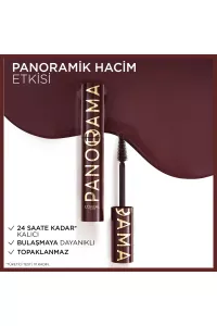 ریمل-پانوراما-Bordeaux-Cashmere-شرابی-کشمیر-با-جلوه‌ای-پرپشت-لورال-پاریس-L'Oreal-Paris
