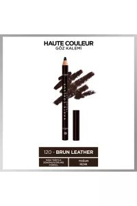 مداد-چشم-120-Brun-Leather-رنگ-قهوه‌ای-برای-خطی-دقیق-و-ماندگار-لورال-پاریس-L'Oreal-Paris