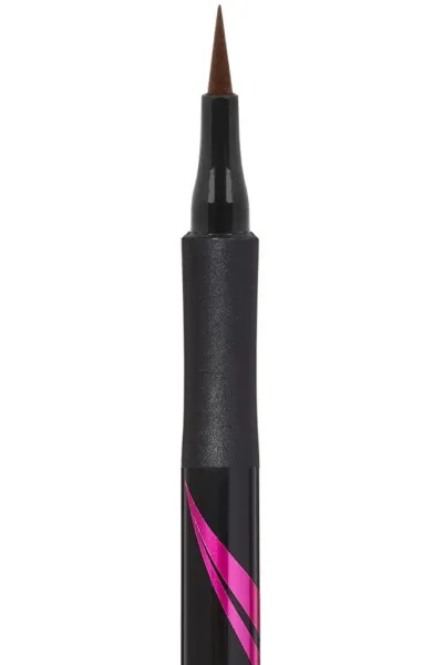  تصویر 2 : خط چشم مویی هایپر پریسایز 710 Forest Brown قهوه‌ای دقیق و ماندگار Hyper Precise All Day Eyeliner 710 Forest Brown میبلین نیویورک Maybelline New York 