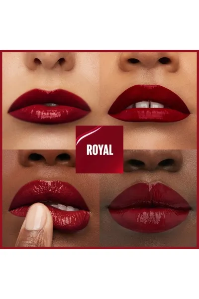  تصویر 2 : رژ لب مایع سوپر استی وینیل اینک  براق و بادوام  55 Royal قرمز Super Stay Vinyl Ink Liquid Lipstick 55 Royal میبلین نیویورک Maybelline New York 