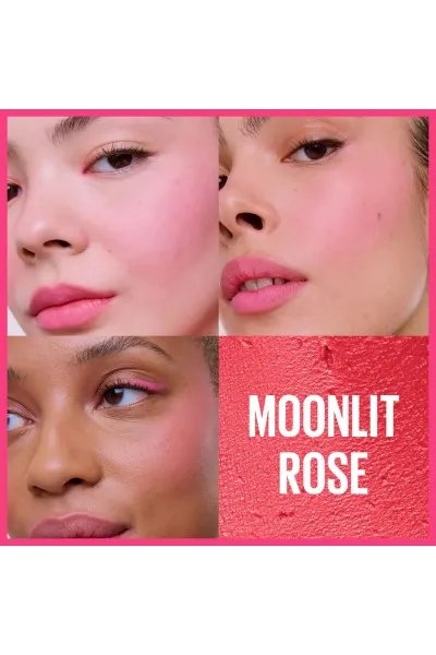  تصویر 6 : رژگونه فومی مات کلادتوپیا با بافت موس 07 Moonlit Rose  رنگ رز ملایم Cloudtopia Foam Matte Blush 07 Moonlit Rose میبلین نیویورک Maybelline New York 