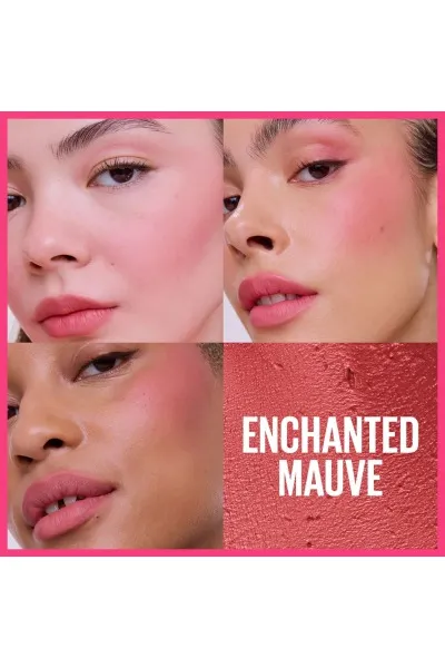  تصویر 6 : رژگونه فومی مات کلادتوپیا 08 Enchanted Mauve رنگ هلویی طبیعی Cloudtopia Foam Matte Blush 08 Enchanted Mauve میبلین نیویورک Maybelline New York 