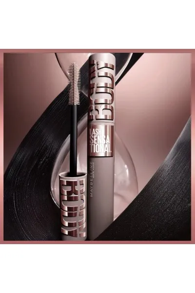  تصویر 4 : ریمل لش سنسیشنال بادی حجم‌دهنده و بلندکننده مژه مشکی Lash Sensational Body Mascara میبلین نیویورک Maybelline New York 