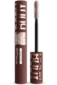 ریمل-Lash-Sensational-Body-Brown-قهوه‌ای -حجم‌دهنده-و-تفکیک‌کننده-مژه-Lash-Sensational-Body-Mascara-میبلین-نیویورک-Maybelline-New-York