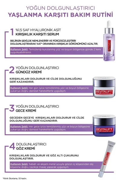  تصویر 4 : سرم فیلر هیالورونیک اسید لورال پاریس L'Oreal Paris 
