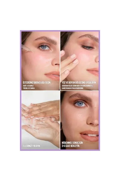  تصویر 5 : قطره برنزر سامر شات ۳۰ میلی‌لیتر با ماندگاری طولانی و جلوه طبیعی Summer Shot Longwear Bronzing Drops میبلین نیویورک Maybelline New York 
