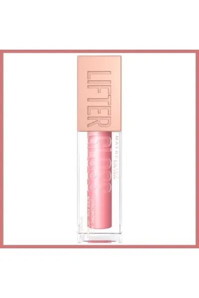  تصویر 2 : لیپ گلاس آبرسان لیفتر گلاس 004 Silk رنگ نود قهوه‌ای روشن Lifter Gloss Moisturizing Lip Gloss 004 Silk میبلین نیویورک Maybelline New York 
