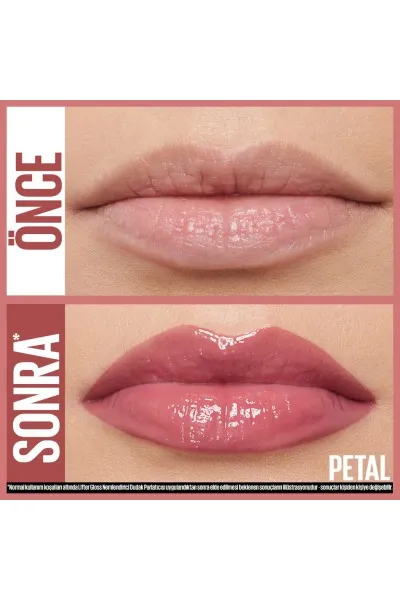  تصویر 3 : لیپ گلاس آبرسان Lifter Gloss 005 Petal صورتی لطیف و درخشان Lifter Gloss Moisturizing Lip Gloss 005 Petal میبلین نیویورک Maybelline New York 
