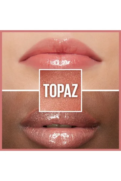  تصویر 1 : لیپ گلاس آبرسان Lifter Gloss رنگ طلایی 009 Topaz با درخشش جذاب Lifter Gloss Moisturizing Lip Gloss 009 Topaz میبلین نیویورک Maybelline New York 